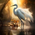 Great Egret or Great White Egret