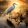 Great Egret or Great White Egret