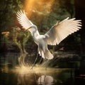 Great Egret or Great White Egret