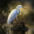 Great Egret or Great White Egret