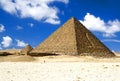 The Great Egyptian Pyramids Royalty Free Stock Photo