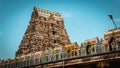 The Great Ekambareswarar Temple, Earth Linga Kanchipuram, Tamil Nadu, South India. Indias Best Tourism Place