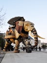 The Great Elephant in Nantes Royalty Free Stock Photo