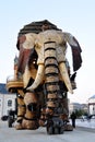 The Great Elephant in Nantes Royalty Free Stock Photo