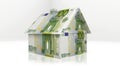 Great euro house artwork Royalty Free Stock Photo