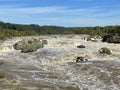 Great Falls Park, on the Potomac River in McLean, Virginia Royalty Free Stock Photo