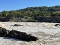 Great Falls Park, on the Potomac River in McLean, Virginia Royalty Free Stock Photo