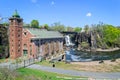 The Great Falls in Paterson, NJ Royalty Free Stock Photo
