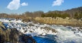 Great Falls on Potomac outside Washington DC Royalty Free Stock Photo