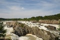 Great Falls of Potomac River Royalty Free Stock Photo