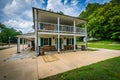 The Great Falls Tavern Visitor Center, at Chesapeake & Ohio Canal National Historical Park, Maryland. Royalty Free Stock Photo