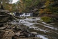 Great Falls of Tinker`s Creek Gorge Royalty Free Stock Photo