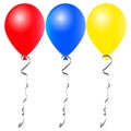 Great festive three color balloons