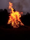 Great fire Royalty Free Stock Photo