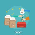 Zakat Conceptual Icon