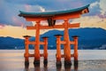 Great floating gate (O-Torii) on Miyajima island