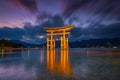 Great floating gate (O-Torii) on Miyajima island.