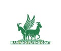 GREAT FLYING RAM AND GOAT LOGO