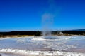 Great Fountain Geyser at Yellowstone National Park.