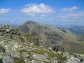 Great Gable from Lingmell Fell Royalty Free Stock Photo