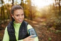 Great gadget for jogging Royalty Free Stock Photo