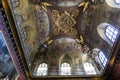 Great gallery ceilings, The Louvre, Paris, France