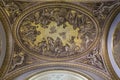 Great gallery ceilings, The Louvre, Paris, France