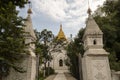 Great entrance in a Mingun temple. Myanmar