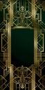 Great Gatsby Movie Inspiration Film Backdrop Background Poster Royalty Free Stock Photo