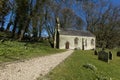 Great Givendale Church on the Chalkland Way, East Yorkshire, United Kingdom - 26th March 2016 Royalty Free Stock Photo