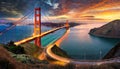 great golden gate bridge in san francisco