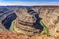 Great Goosenecks Rock Formation San Juan River Mexican Hat Utah Royalty Free Stock Photo