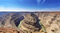 Great Goosenecks Rock Formation San Juan River Mexican Hat Utah Royalty Free Stock Photo