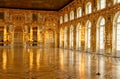 Great Hall in Catherine palace in Tsarskoe Selo at Pushkin. Saint Petersburg. Russia