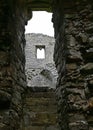 The Great Hall, Middleham Castle, Middleham, near Ripon in Wensleydale, North Yorkshire, England, UK