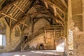 The Great Hall, Stokesay Castle, Shropshire, England. Royalty Free Stock Photo