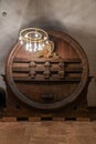 Great Heidelberg Tun, is an extremely large wine vat contained within the cellars of Heidelberg Castle., Germany Royalty Free Stock Photo