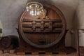 Great Heidelberg Tun, is an extremely large wine vat contained within the cellars of Heidelberg Castle., Germany Royalty Free Stock Photo