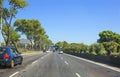 Buenos Aires, Argentina, road from the city to the Temayken zoo.