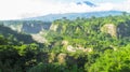 The GREAT hills in Bukittinggi, West sumatera Royalty Free Stock Photo