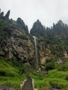The great himalayas waterfall Royalty Free Stock Photo