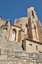 Historic castle church in Morella, Castellon - Spain