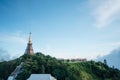 The great holy relics pagoda in Doi Inthanon National Park Chiang Mai