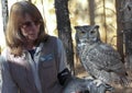 A Great Horned Owl at Bearizona, Williams, Arizona