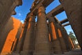 Great Hypostle Hall at Karnak Temple. Luxor, Egypt Royalty Free Stock Photo