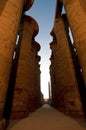 Great Hypostyle Hall at Karnak, Egypt Royalty Free Stock Photo