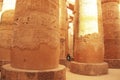 Great Hypostyle Hall, Karnak temple complex, Luxor Royalty Free Stock Photo