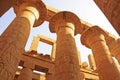 Great Hypostyle Hall, Karnak temple complex, Luxor Royalty Free Stock Photo