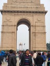The great india gate Royalty Free Stock Photo