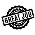 Great Job rubber stamp Royalty Free Stock Photo